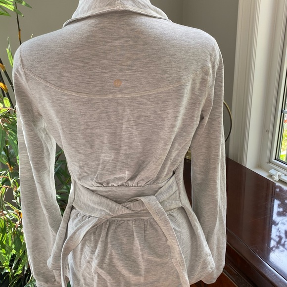Lululemon Grey Belted Jacket - Picture 6 of 10